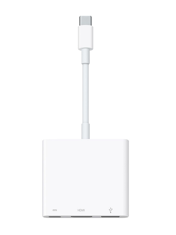 A Apple USB Type-C Adapter